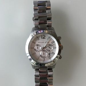 Michael Kors Silver Chronograph Watch